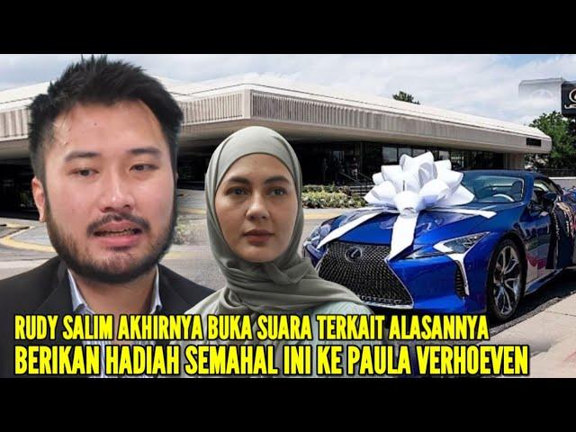 PAULA VERHOEVEN MENANGIS HARU SAAT TERIMA HADIAH SPESIAL DARI RUDY SALIM BERUPA 1 UNIT MOBIL MEWAH