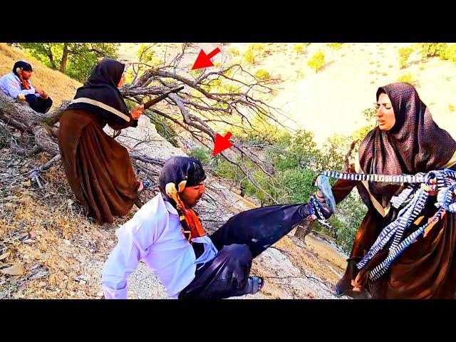 "Discovering the Nomadic Life of the Ishaq Family: A Journey of Hardship and Heartfelt Moments"