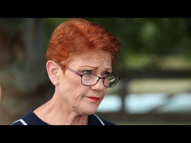 ‘I was born here’: Pauline Hanson calls out Welcome to Country ceremonies