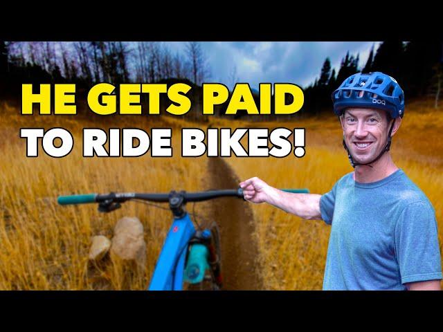 Here's how pro mountain biker Eric Porter makes a living