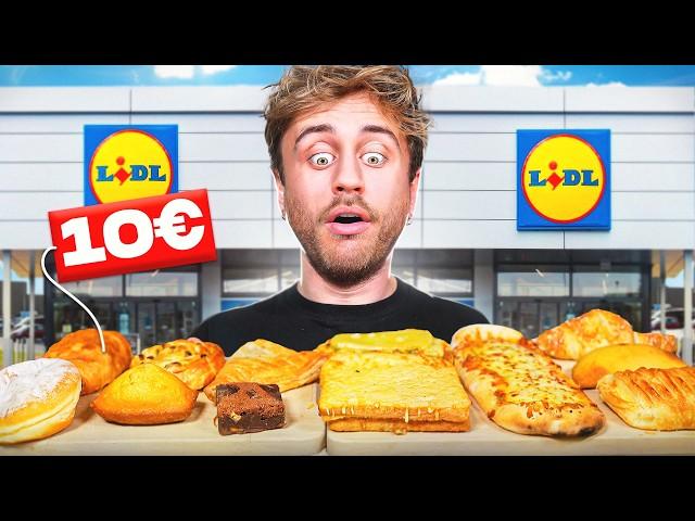 Je DÉVALISE le SNACK LIDL avec 10€  (Pizza, Beignet, Croque-monsieur…)