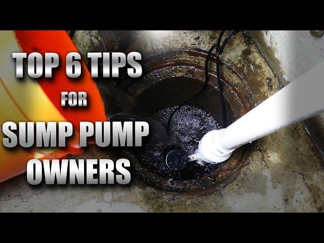 6 Things Sump Pump Owners NEED to Know