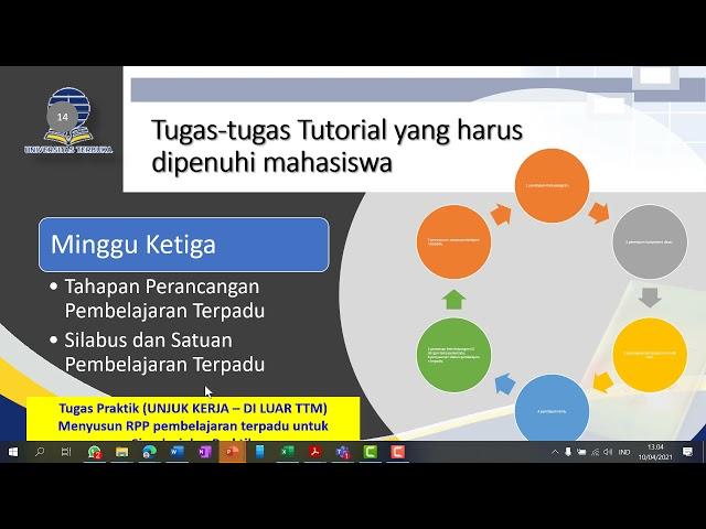 Sesi 1 Orientasi Tutorial, Belajar Mandiri, Konsep Dasar dan Model Pembelajaran Terpadu_1C Kerinci