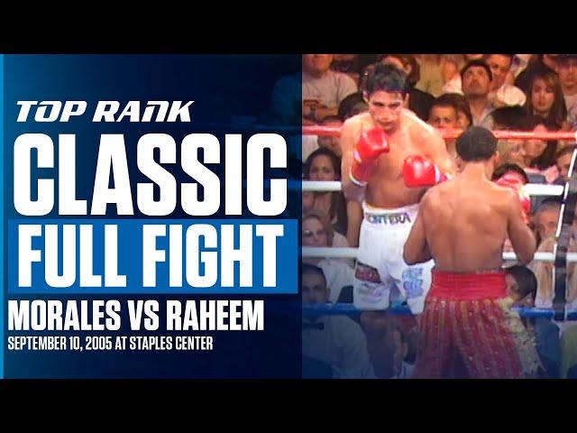 Erik Morales vs Zahir Raheem | SEPTEMBER 10, 2005