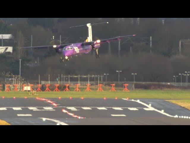 62 mph Crosswind in Close-up: Storm Doris