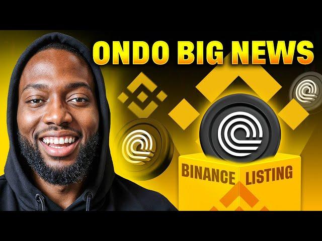 Binance Listing Ondo? 600K Ondo Tokens Accumulated – Big News!