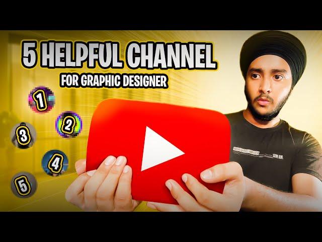 BEST YouTube Channels To Learn Graphic Design