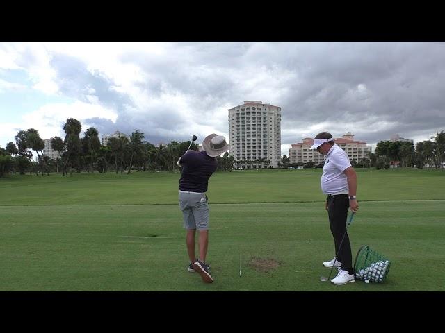 Tom's Full Golf Lesson with Andy Plummer | Stack and Tilt Golf Camp