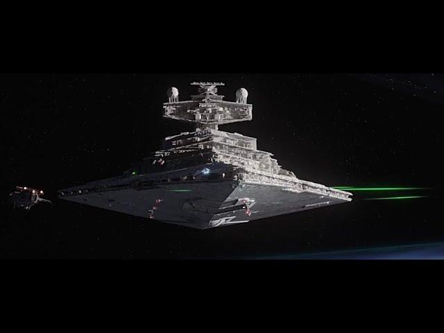 Star Destroyer HyperSpace Arrival - Rogue One