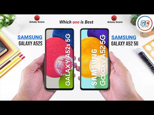 Samsung Galaxy A52s vs Samsung Galaxy A52 5G