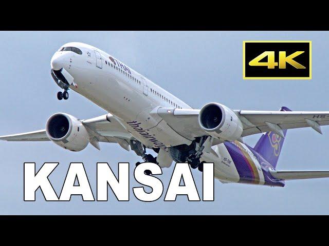 [4K] 53 Jets - Morning and Sunset - Plane Spotting at Osaka Kansai Airport / 関西空港 JAL ANA