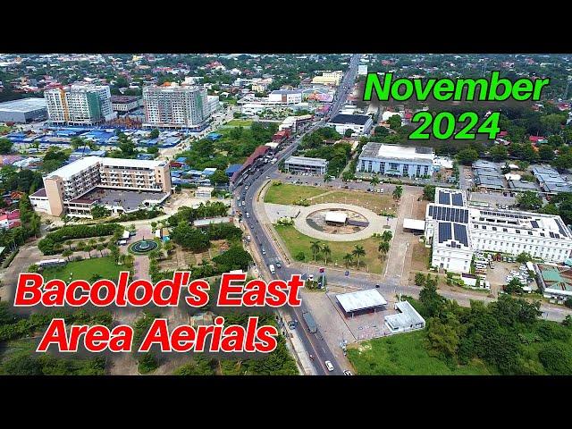 Bacolod City's East Area Quick Aerials - November 2024 | Negros Occidental