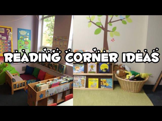 Reading corner ideas for kindergarten #classroomdecorationideas #readingcorner