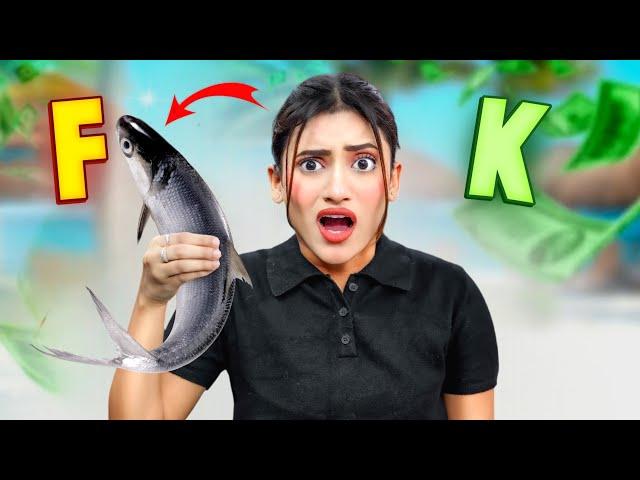 Eating A To Z  FOOD Challenge | *gone wrong * | SAMREEN ALI