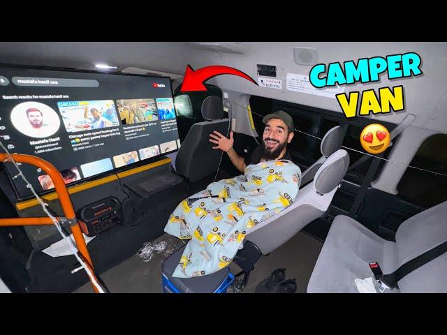 Converting a normal van into camper van 