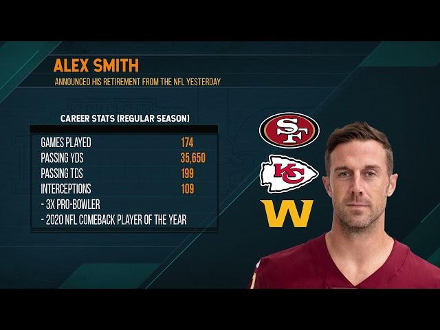 DP reacts to Alex Smith's retirement | 04/20/21