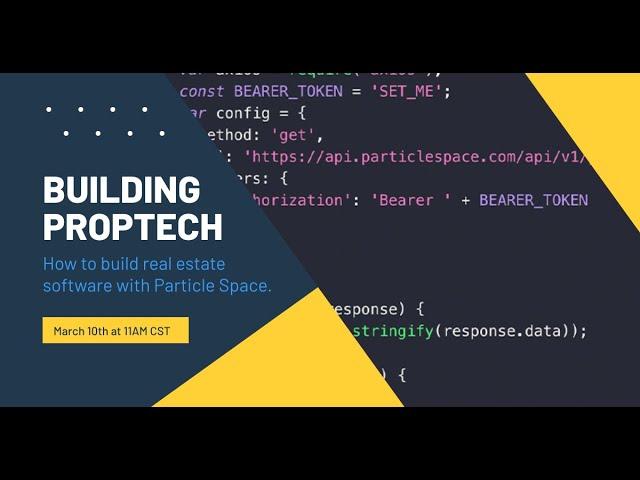 How to Build a Proptech Platform - Webinar