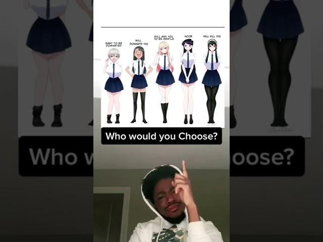 Who would you choose?  #waifu #anime #animegirl #nagatoro #yorforger #kitagawamarin