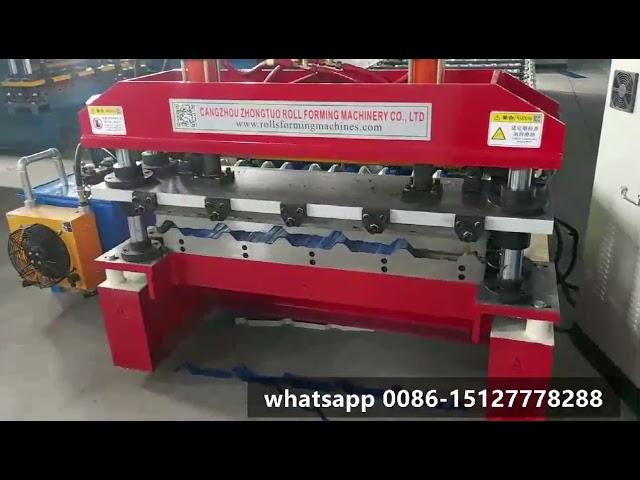 Sheet Metal Roll Forming Machine / Metal Roofing Machine / Roof Tile Making Machine Price