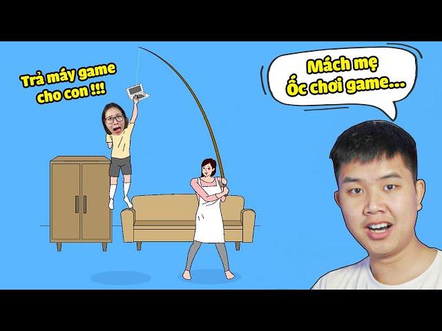 bqThanh mách mẹ Ốc chơi game nên học dốt và cái kết ???