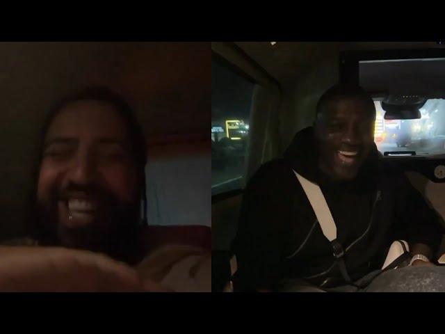 French Montana Clowns Akon for Wearing FAKE Dior 