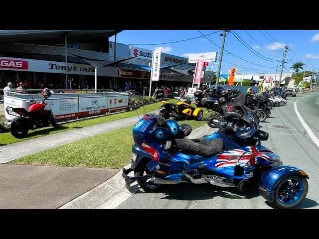 Can-Am Spyder – 2 hour ride for Coffee and Cake – Magnificent Machines on Display