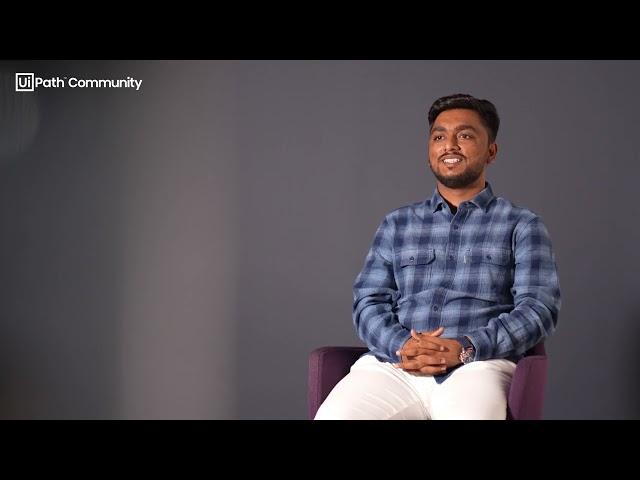 Parth Doshi, Consultant at WonderBotz and UiPath MVP