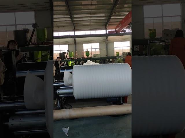 EPE foam machine manufacturer - PE foam film extruder(for packing)  info@lzjinlida.com