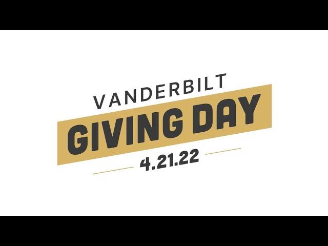 Vanderbilt Giving Day is April 21, 2022