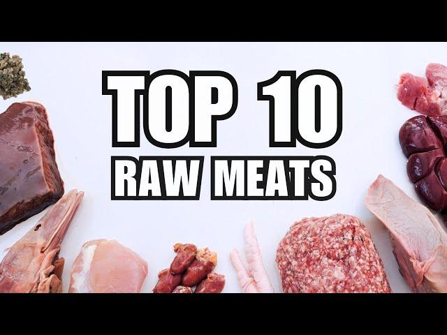 The Top 10 Best Meats For Your Pet's Raw Diet