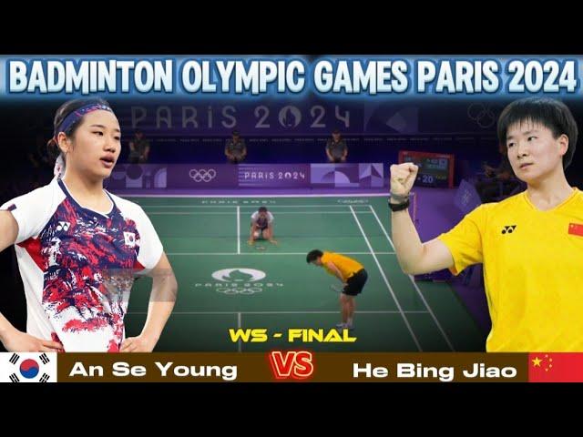 GREAT BATTLE!! 안세영 vs 허 빙 자오 | 결승 | 2024년 파리 올림픽