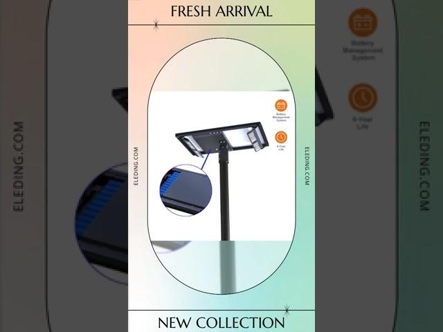 EE-D Series Dual Head Super Power Solar Street Parking Lot Area Lights