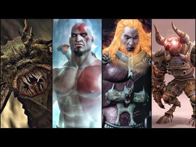 God of War 1 - All Bosses (With Cutscenes)