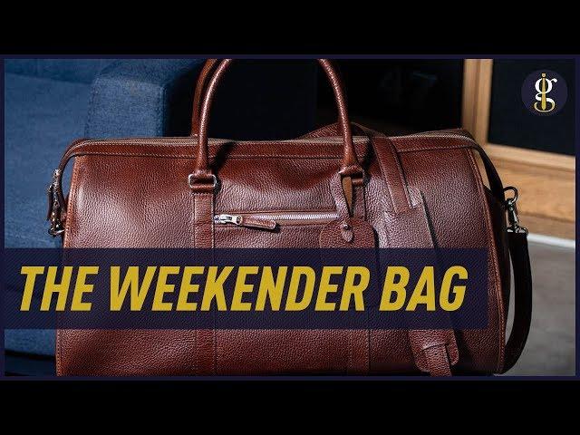 LEATHER WEEKENDER BAG | 5 Qualities To Look For In A Duffle Bag (Beckett Simonon Davis)