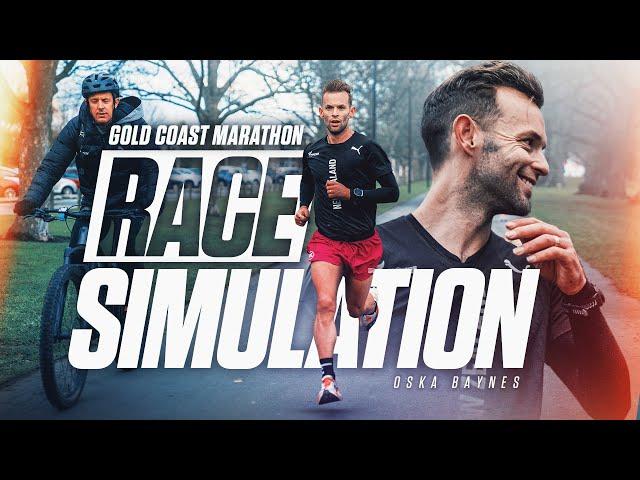 Gold Coast Marathon Race Simulation w/ Oska Baynes