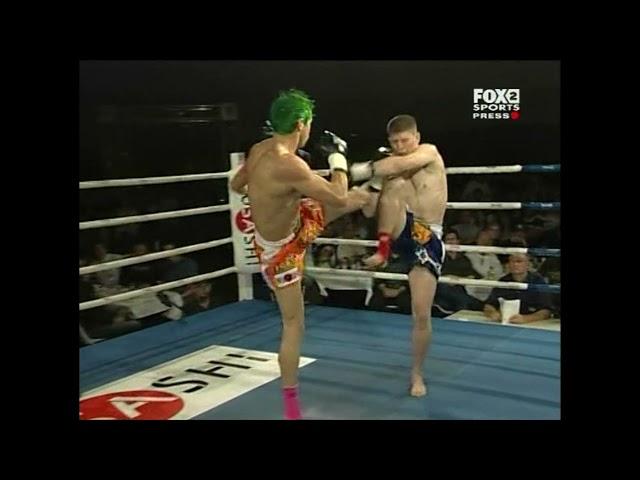 Bruce "Preacher" Macfie Vs Andrew Keogh - Evolution Muay Thai 5