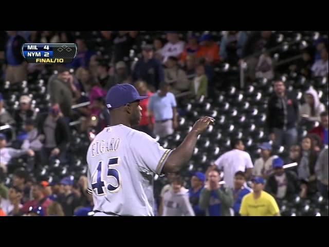 2013/09/28 Figaro's first MLB save