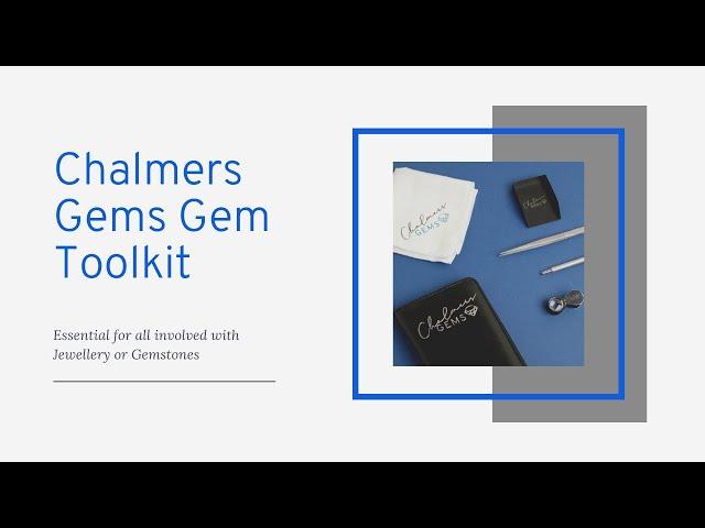 The Chalmers Gems Gem Toolkit