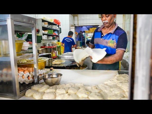 Best Singapore Food - GIANT Murtabak at Singapore Zam Zam!