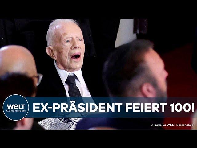 USA: „Dass er noch lebt, überrascht ihn selbst!“ Ex-US-Präsident Jimmy Carter wird 100 Jahre alt!