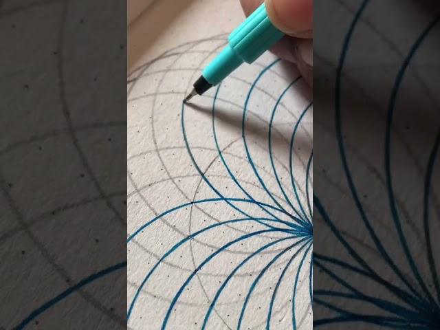 Making a mini Vortex Mandala️‍