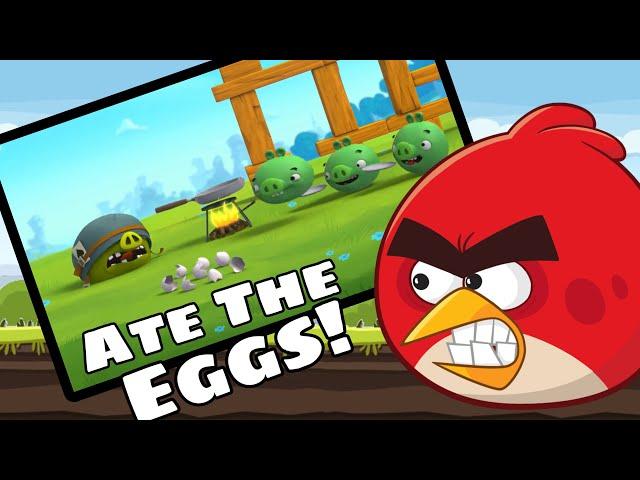 Angry Birds: The Pigs FINALLY Ate The Eggs!