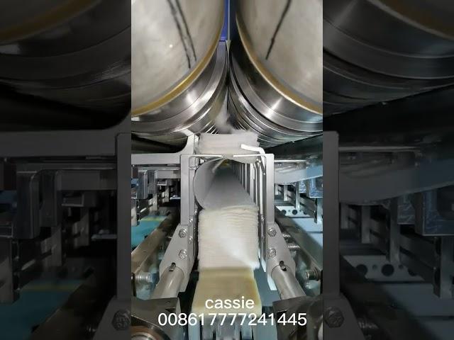 Good price full auto V folding machine interfold tissue making machine.
