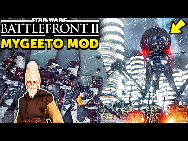 NEW Mygeeto Star Wars Battlefront 2 Map Mod Showcase