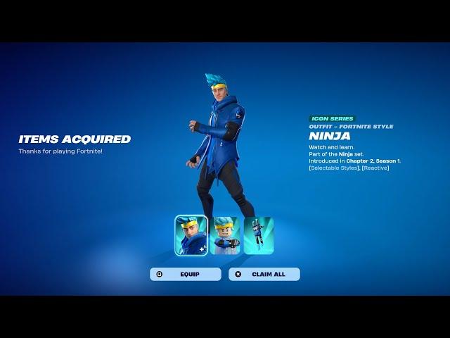 How To Get Ninja Skin NOW FREE In Fortnite! (Unlock LEGO Ninja Style) Free Ninja Bundle!