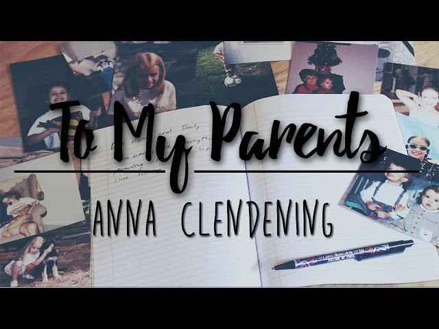 Anna Clendening - To My Parents (Official Live Studio Version)