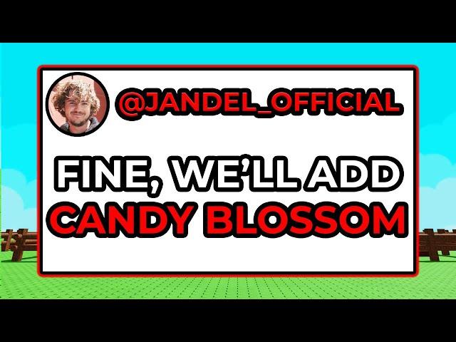 The CANDY BLOSSOM is COMING BACK to GROW A GARDEN!