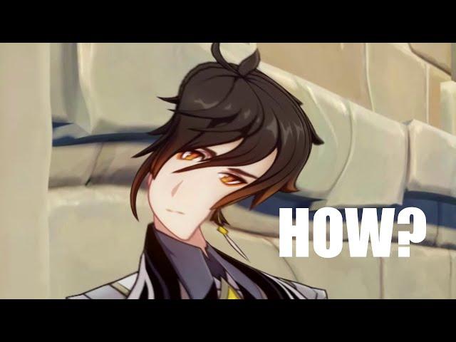 Ellin does Zhongli's Ultimate | Genshin impact