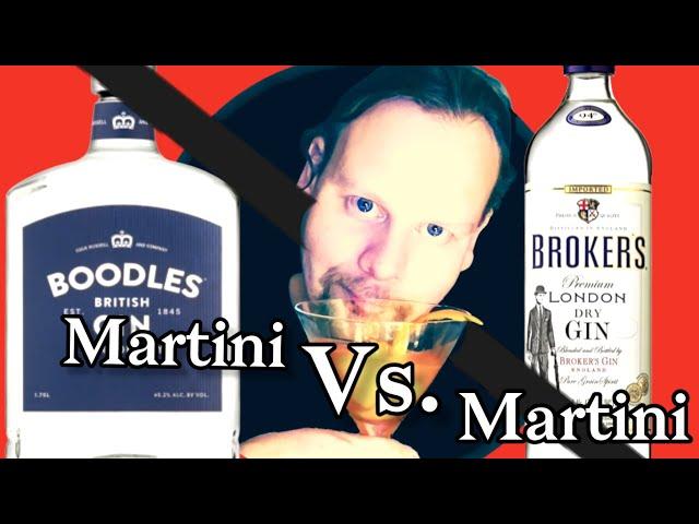 Boodles VS. Broker's Martini Challenge #ginjoe