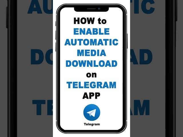 #howto Enable #automatic #media #download on #telegramapp